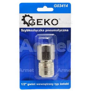 Szybkozłączka pneumatyczna 1/2" gwint wewnętrzny typ żeński (blister)