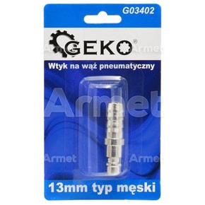 Wtyk na wąż pneumatyczny 13 mm typ męski (blister)