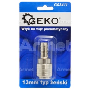 Wtyk na wąż pneumatyczny 13 mm typ żeński (blister)